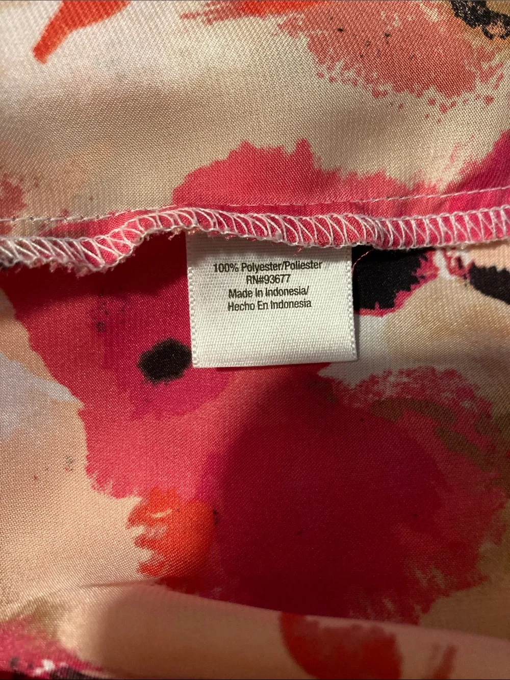 Duo Maternity Shades of Pink & Brown SS Top XL (Maternity) - Picture 5 of 8